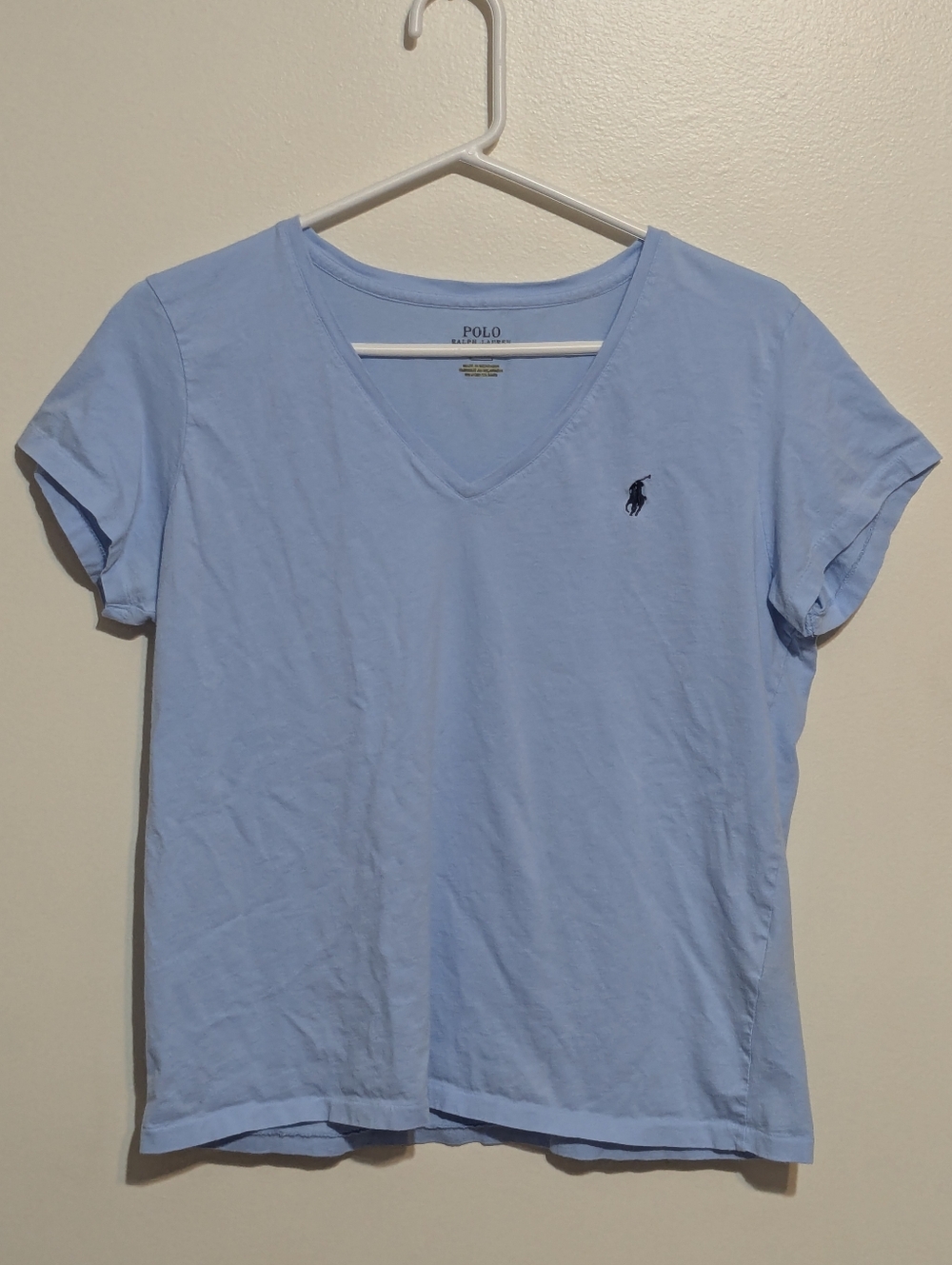 Polo Ralph Lauren Pale Blue Tee - XL